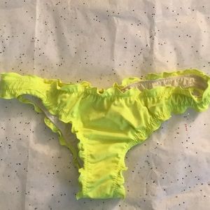 Victoria’s Secret Ruffle Itsy bathing suit bottom